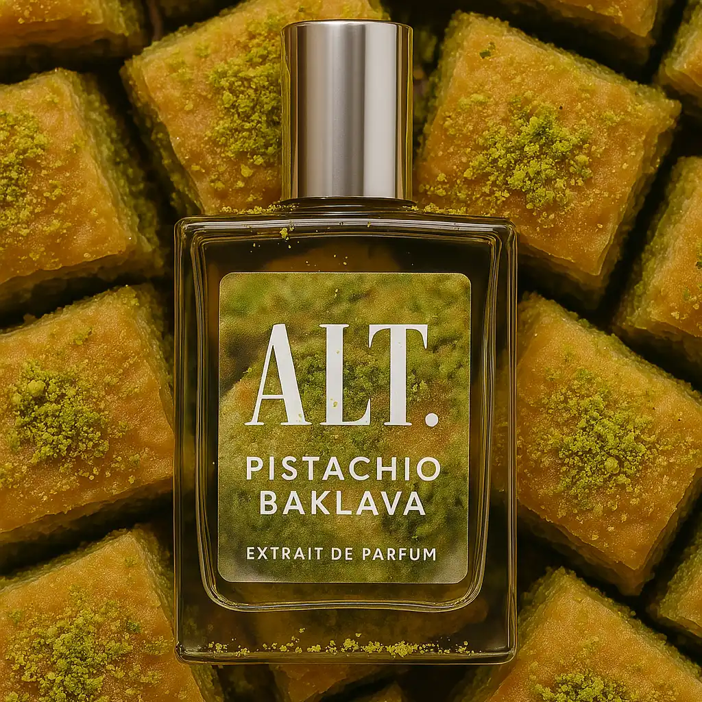 Alternative view of Pistachio Baklava