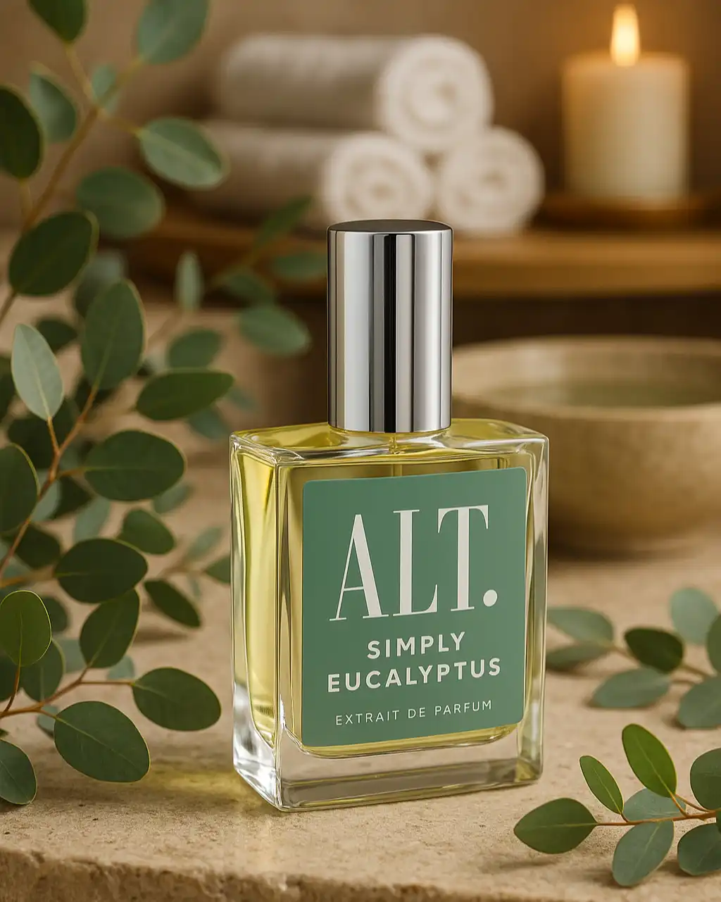 Alternative view of Simply Eucalyptus